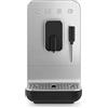 Smeg, Macchina da Caffè Espresso Automatica BCC12BLMEU, Lancia Vapore, Macinacaffè Integrato, Serbatoio 1,4L, Cassetto Raccogligocce Rimovibile,Dimensioni compatte,1350W, Nero