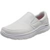 Skechers Flex Advantage Sr Bronwood, Mocassini Uomo, Bianco, 41.5 EU