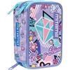 Mitama Astuccio Scuola 3 Scomparti, Double Diamond