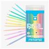 MITAMA - Pastelli PASTEL - Confezione da 12 pastelli laccati- Mina con Tratto grande 3,3 mm