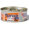 Monge Natural Tonno A Pinne Gialle Con Salmone - Lattina Gatto 80gr