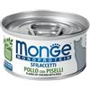 Monge Sfilaccetti Pollo Con Piselli - Lattina Gatto 80gr