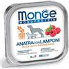 Monge Monoproteico Frutta Anatra E Lamponi - Cane - Vaschetta 0,15 Kg