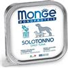 Monge Monoproteico 100% Solo Tonno - Cane - Vaschetta 0,15 Kg