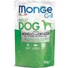 Monge Grill Busta Agnello Verdure - Cane 100gr