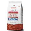 Monge Mini Puppy Agnello & Riso Monoprotein - Monge Natural Superpremium Secco Cane 2,5 Kg