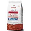 Monge Mini Adult Agnello, Riso & Patate Monoprotein - Monge Natural Superpremium Secco Cane 7,5 Kg