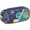 SJ Gang SEVEN Porta penne scuola SJ BOY - Tags Blu