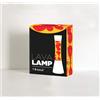 Total Juggling Lampada Lava 40 cm con Base bianca, Liquido Giallo e Cera Rossa cod. XL1757