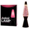 Total Juggling ITotal Lampada Lava 36 cm con Base Nera e Glitter