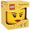Lego Ragazza Contenitore Testa Piccola