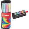STABILO Fineliner - point 88 - Rollerset con 25 colori assortiti - ARTY Edition