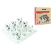 Total Juggling Gioco per Adulti - Tris da Tavolo Alcolico