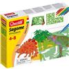 Quercetti Sagome Dinosaurs - Quercetti 2613 - 4-8 anni
