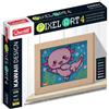 Quercetti Pixel Art 4 Kawaii Design Axolotl -0796-