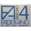 Fabriano Album da disegno Fabriano F4 in A4 lisci riquadrati