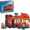 LEGO 60407 City Autobus Turistico Rosso a Due Piani