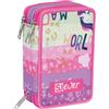 Seven Astuccio scuola 3 cerniere SJ Gang Rayly Girl