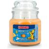Haribo candela profumata natalizia in vetro Winter Fun arancia cannella 85 g