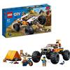 LEGO City 60387 Avventure sul Fuoristrada 4x4 Monster Truck
