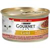 Purina Lattina Gatto Gourmet GOLD Delizie in Salsa Salmone 85g