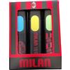 Seven SET 3 EVIDENZIATORI MILAN STATIONARY THE GREATEST PASSION