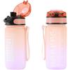 Total Juggling Borraccia Motivazionale in Tritan Arancione e Lilla 500ml - ITotal