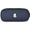 Invicta 2Zip Pencil Bag Plain Invicta Grs Mood Indigo