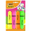 Bic SET 4 EVIDENZIATORI BIC Colori NEON