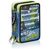 Seven ASTUCCIO Scuola PEN PAD 3 cerniere Seven Urban Rock