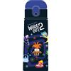 Seven - Inside Out 2 Borraccia Termica Kid in Acciao Inox, Nero, 0,5 L