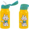 Total Juggling Borraccia Termica 350 ml C THE CAT Kids con tappo richiudibile
