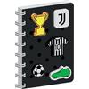 Seven Juventus Quaderno ad Anelli in A5 - Copertina Personalizzabile con Patch