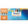 FATER SPA Pampers Sole e Luna Junior Misura 5 11-25kg Pacco Triplo 44 pannolini
