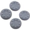 OUTLETISSIMO® SET GRIP 4 GOMMINI PALLINI STICK ANALOGICO GRIGI CONTROLLER PS4,PS5,PS3