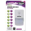 Cegasa Torcia LED C/sensore Movimento 3XA, Nero, Standard