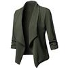 Generic Giacca Blazer Donna- Tweed Vintage Plaid Blazer Retro Slim Fit Donna Oversize Casual Giacca Outwear Giacca Blazer Oversize Business Casual Office Blazers Giacca Cardigan Cappotto Outwear Top