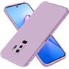 EASSGU Custodia per Samsung Galaxy S9 Plus (6.2 Inches), Cover Morbida in Silicone TPU - Erba Viola