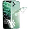 Snailcanfly 1 Set pellicola idrogel anteriore e posteriore per iPhone 13 mini 5.4 Pellicola protettiva ad alta sensibilità a prova di esplosione flessibile trasparente Protezione dello schermo TPU