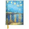 Flame Tree Gift Van Gogh Starry Night over the Rhone Foiled Pocket Journal: 1