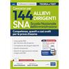 Edises Edizioni Concorso 144 allievi dirigenti SNA (Scuola Nazionale dell'Amministrazione). Competenze dei dirigenti della PA. Con software di simulazione