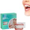 Generico Ezysmile Snapon Faccette in Silicone - Copridenti Temporanei Confortevoli E Dall'aspetto Naturale, Kit Di Riparazione Per Dentiere Morbide Per Uomini E Donne (1pcs)
