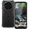 T7S 2025 Smartphone Rugged, 8GB+128GB (2TB Espandibile) Telefono Indistruttibile