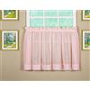 Today's Curtain Emelia Original - Coppia di ripiani in voile 61 cm, rosa, 152,4 cm x 61 cm (lunghezza x larghezza)