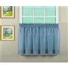 Today's Curtain Emelia Original - Coppia di ripiani in voile 61 cm, colore blu cuneo, 152,4 x 61 cm (lunghezza x larghezza)