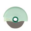 Fackelmann Rotella tagliapizza circolare, taglia pizza con custodia protettiva a scomparsa, lama in acciaio inox e corpo in PP, lavare a mano, dimensioni 10,5x2 cm, Ø lama 6,5 cm, Linea Ocean