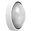 Blendend Applique esterno in alluminio IP44, dimensioni 11x32x20,5 cm, attacco E27, colore bianco, ideale per illuminare spazi esterni.