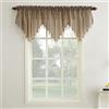 No. 918 Erica Ascot - Set di tende trasparenti con tasca per bastoni in voile, 388 x 61 cm, colore: Tortora