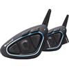 MIDLAND BTX2 PRO S-LR -2PZ- INTERCOM MOTO CON ANTENNA Coppia di Interfoni