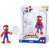 SPIDEY AND HIS AMAZING FRIENDS Hasbro Marvel, Spidey e i Suoi Fantastici Amici, Spidey, Giocattolo con Accessorio